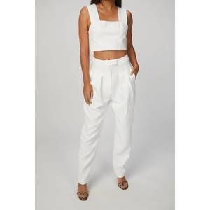NEW IN THE MOOD FOR LOVE blane pant in white